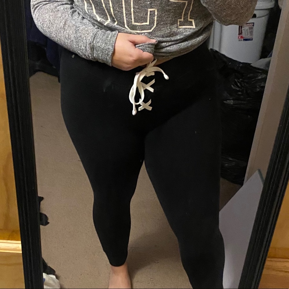 Black joggers